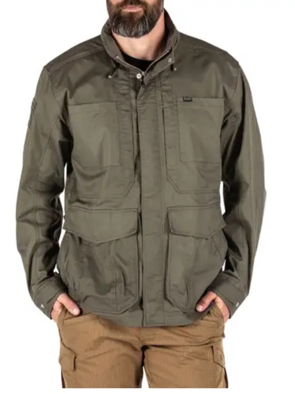 5.11 Tactical Olive Green Field Jacket with Utility Pockets